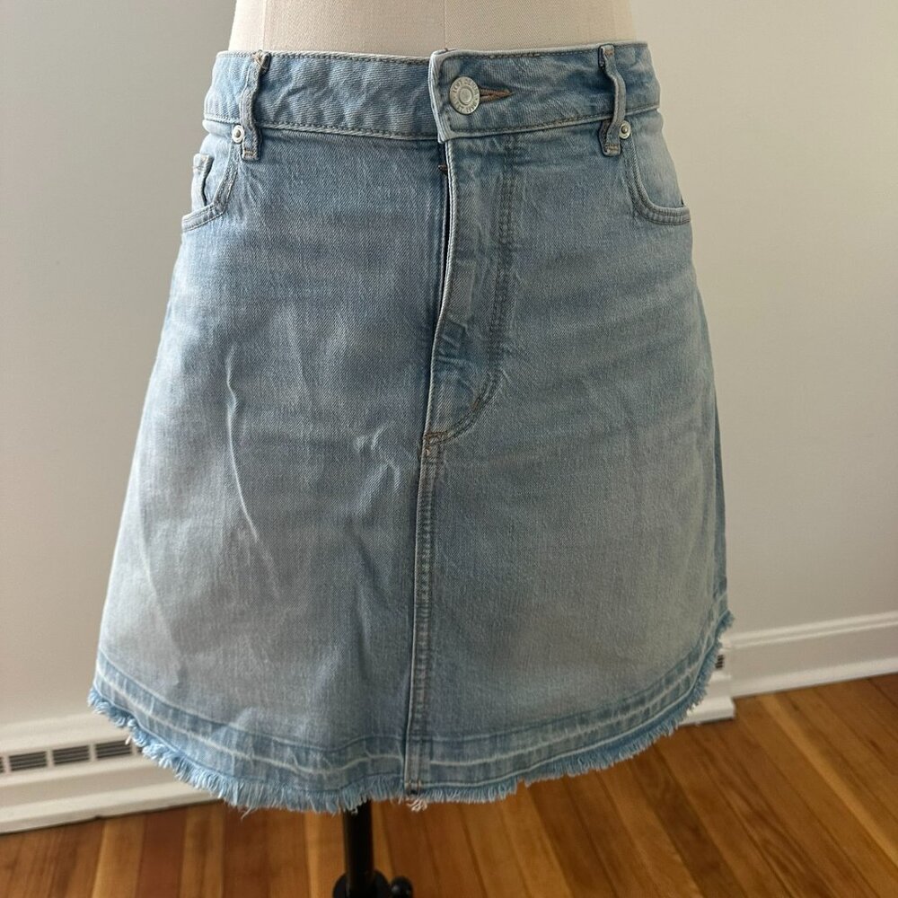 LOFT - Jean Skirt Size 12